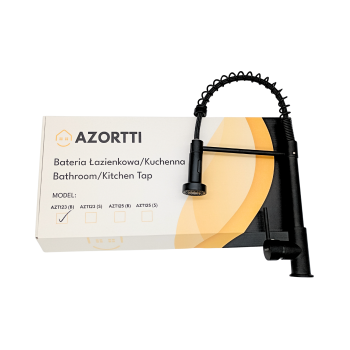 Bateria Kuchenna Wysoka Czarna Azortti AZT123(B) bateria i pudełko